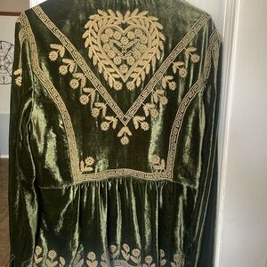 Double D velvet jacket